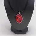 Pendentif rouge en Millefiori