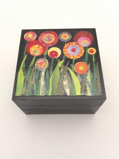 Boite à bijoux (10x10cm) vendue